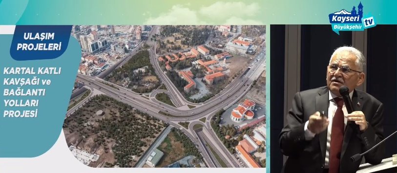 Kayseri'de Kartal Katlı Kavşağı Projesi Hazırlıkları Hızla İlerliyor